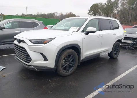 2025 Toyota Grand Highlander Hybrid Limited from USA, damaged, VIN 5TDACAB52SS031454